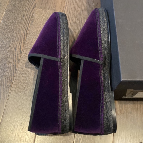NIB DOLCE&GABBANA Suede Italian Purple Loafer - Picture 9 of 13